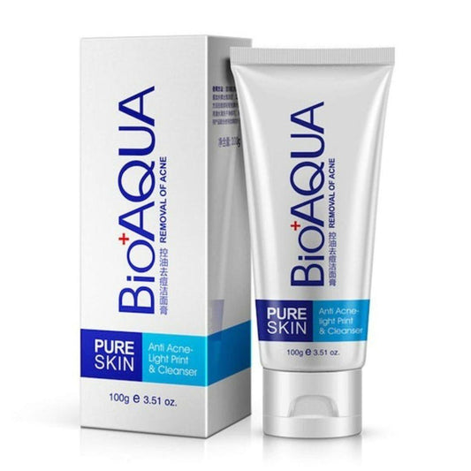 Limpiador Facial Anti acné BIOAQUA Formula Francesa - El Baúl de mamá