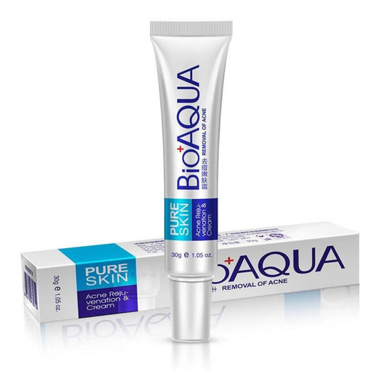 Crema para el Control de Oleosidad y Acné - BIOAQUA - El Baúl de mamá