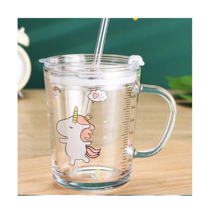 Taza antiderrames para niños de vidrio - El Baúl de Mamá