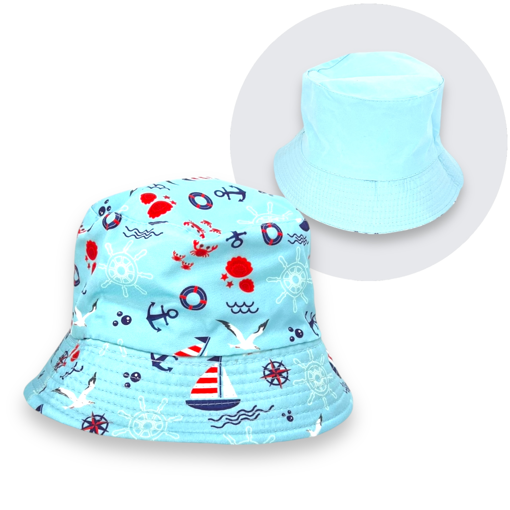 Bucket Hat Gorro Reversible para Niños - El Baúl de Mamá
