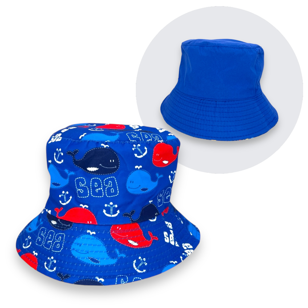 Bucket Hat Gorro Reversible para Niños - El Baúl de Mamá
