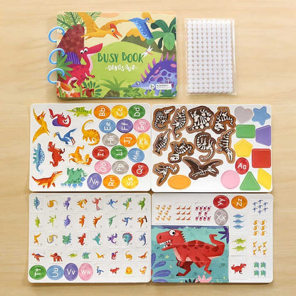 Busy Book Libro de Actividades Silencioso Montessori Didáctico - El Baúl de Mamá