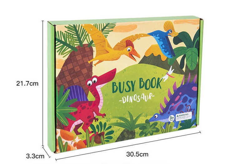 Busy Book Libro de Actividades Silencioso Montessori Didáctico - El Baúl de Mamá