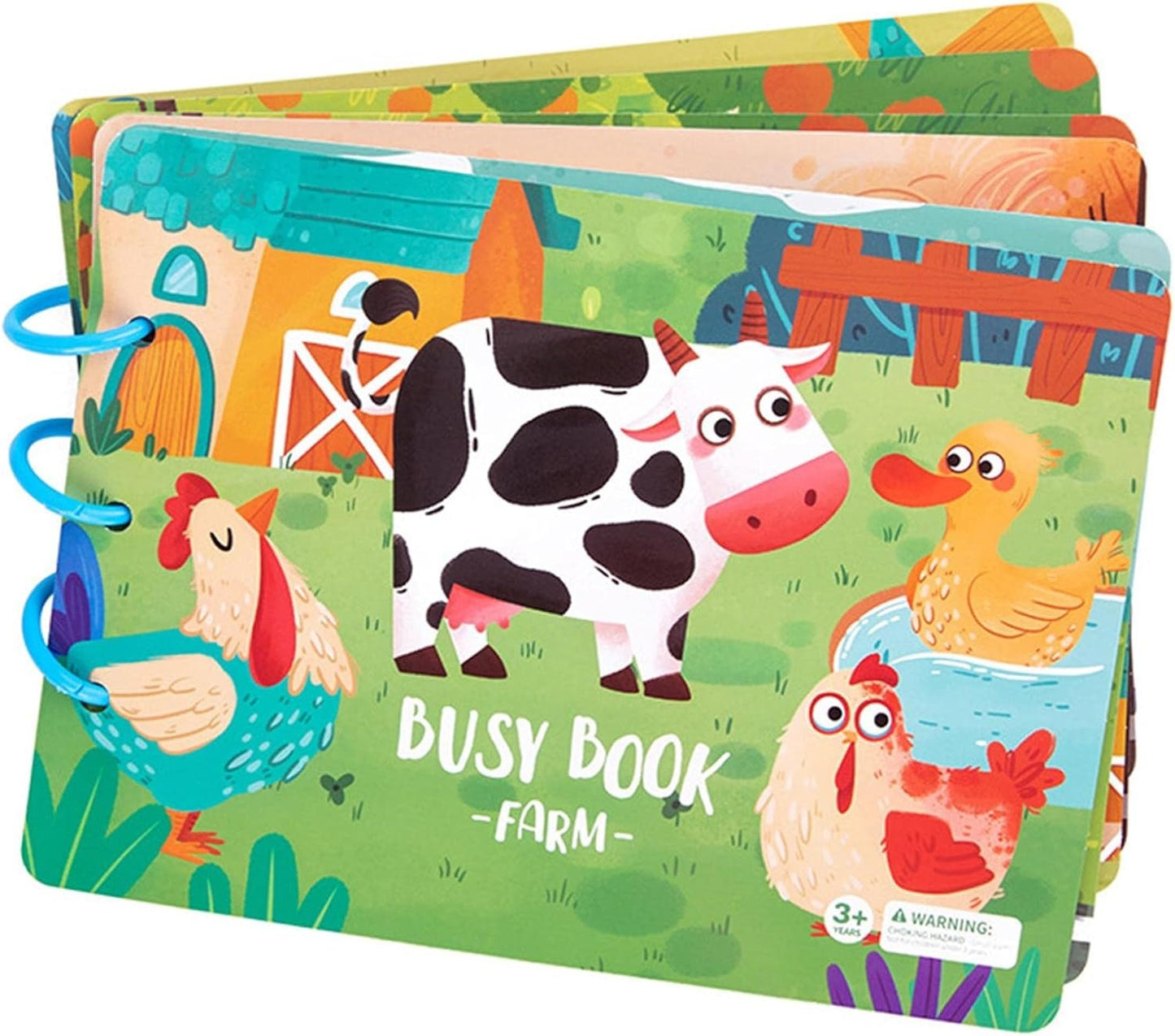 Busy Book Libro de Actividades Silencioso Montessori Didáctico - El Baúl de Mamá