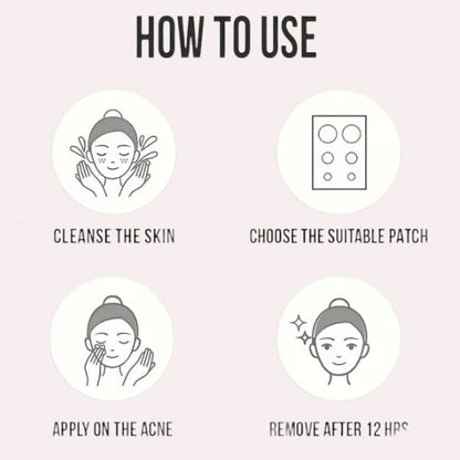 Parche Antiacné Invisible BelleSpa - 24 Uds