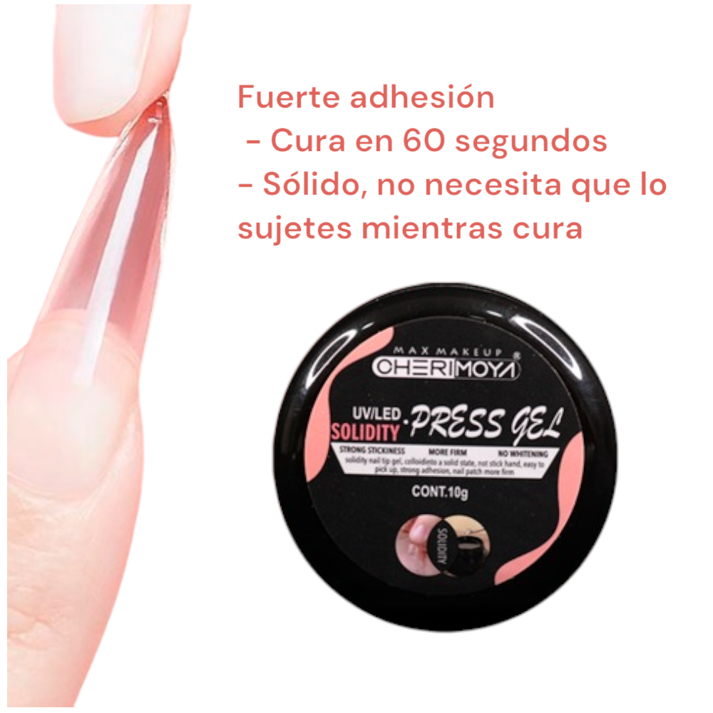 Pegamento Gel Press On Cherimoya - El Baúl de Mamá