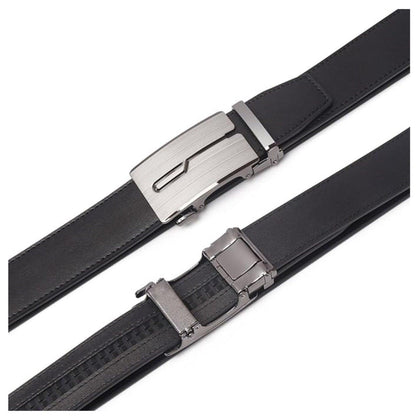 Correa para Hombre Negra Cuerina