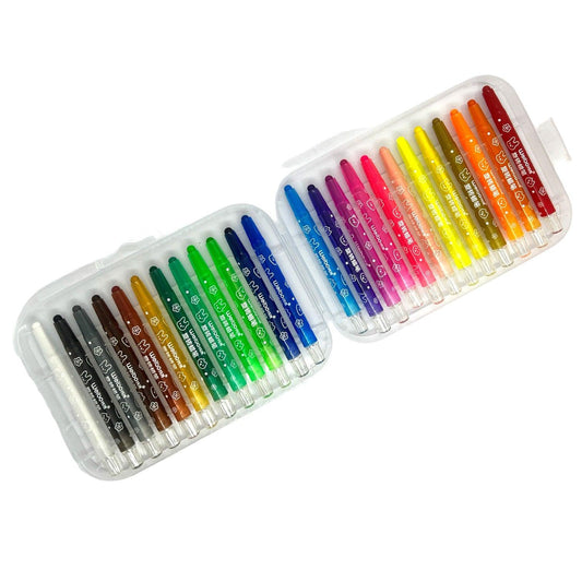 Crayolas retractiles x24 - El Baúl de Mamá