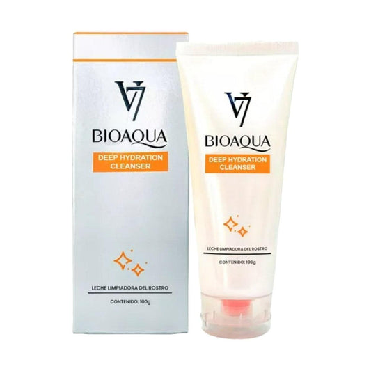 Deep Hydration Cleanser Limpiador De Leche V7 100g - Bioaqua