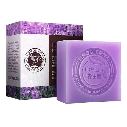 Jabón de Lavanda 100g. - Bioaqua - El Baúl de Mamá