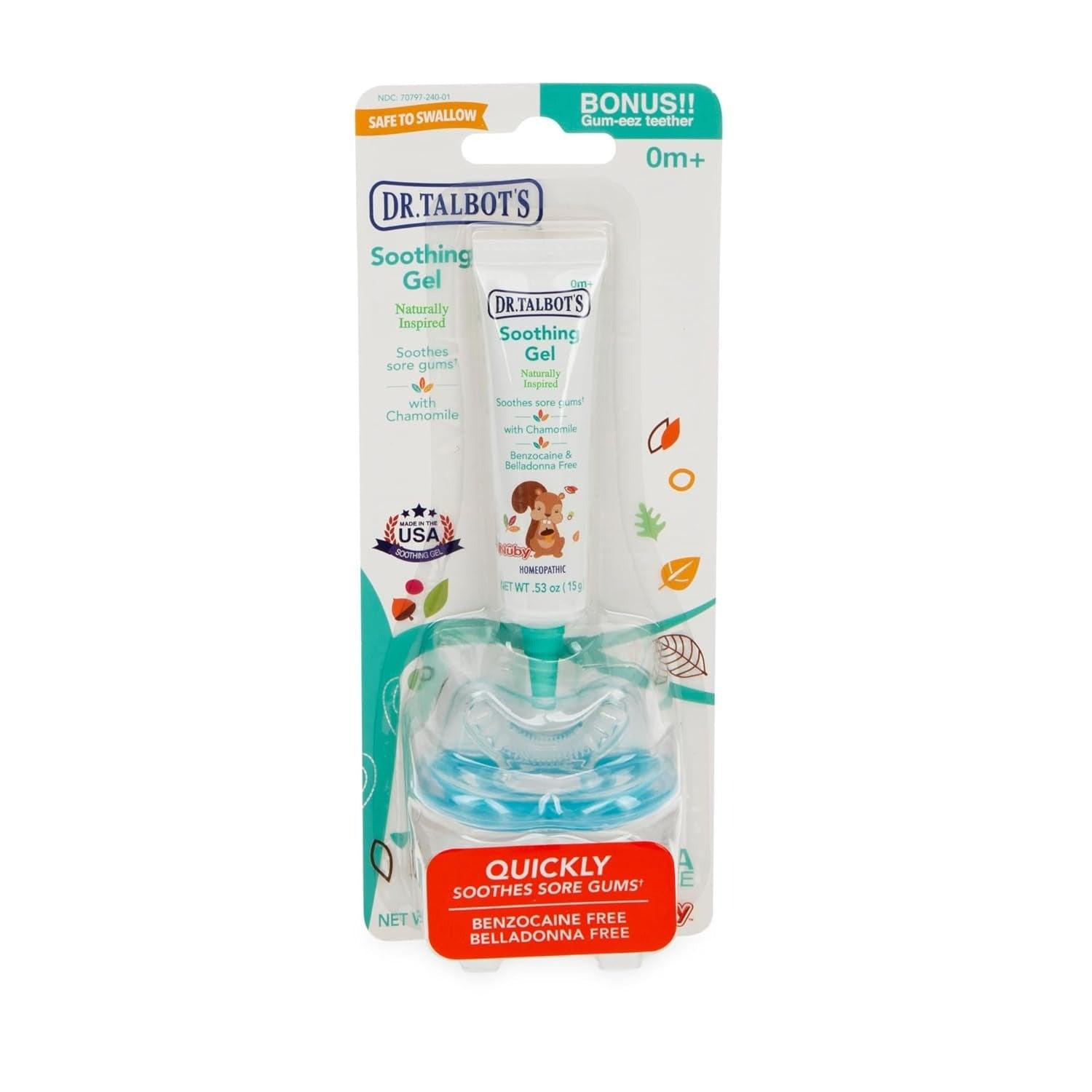 Gel y Mordedor Para Encias Dientes De Bebe Nuby Denticion - El Baúl de Mamá