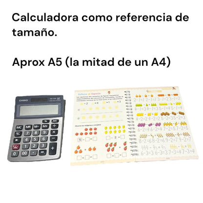4 Cuadernos de Caligrafía Mágicos Reutilizable - El Baúl de Mamá
