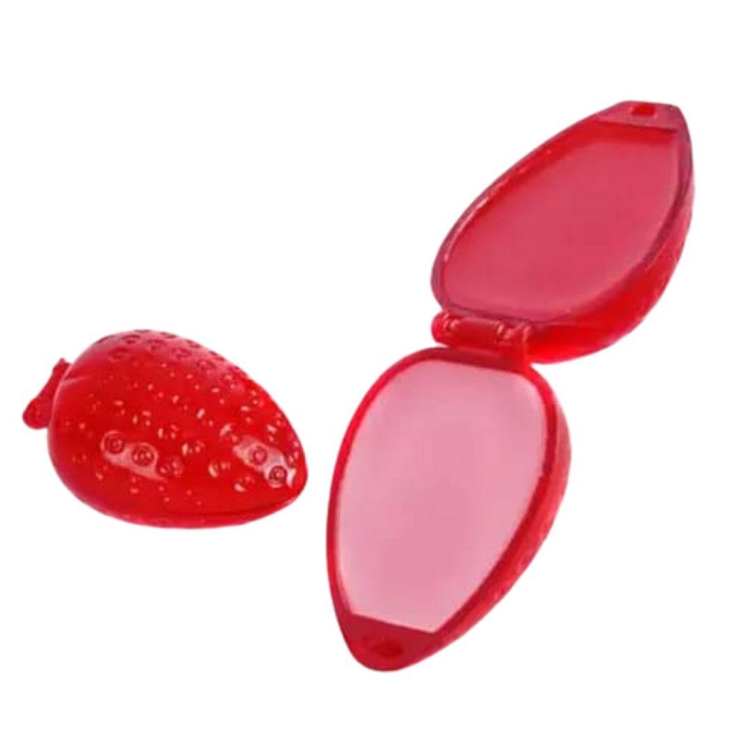 Bálsamo y Brillo Labial Fresa - El Baúl de Mamá