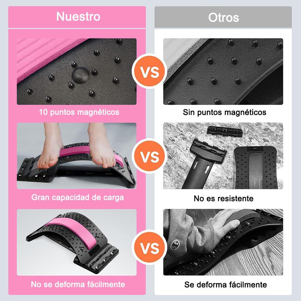 Corrector Relajante para Lumbar Espalda Baja Color Aleatorio - El Baúl de Mamá