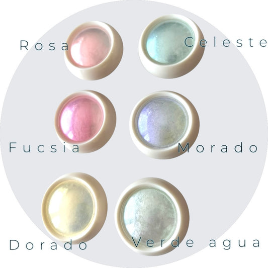 Efecto Aurora - Polvo Para Uñas - El Baúl de Mamá