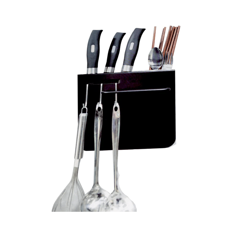 Soporte organizador de pared utensilios de cocina - El Baúl de Mamá
