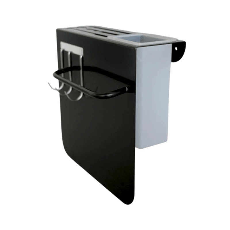 Soporte organizador de pared utensilios de cocina - El Baúl de Mamá