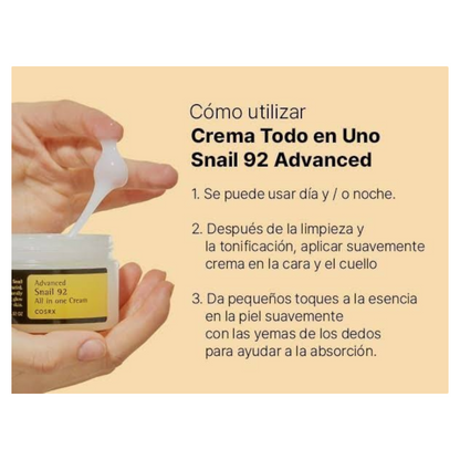 COSRX Advanced Snail Mucin 92 All in one cream 100ml