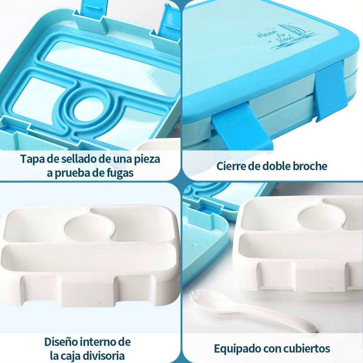 Lonchera Taper Antiderrame Rojo - El Baúl de Mamá