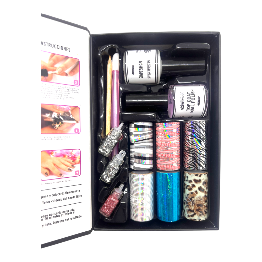 Kit de Foil para Uñas Cherimoya - El Baúl de Mamá