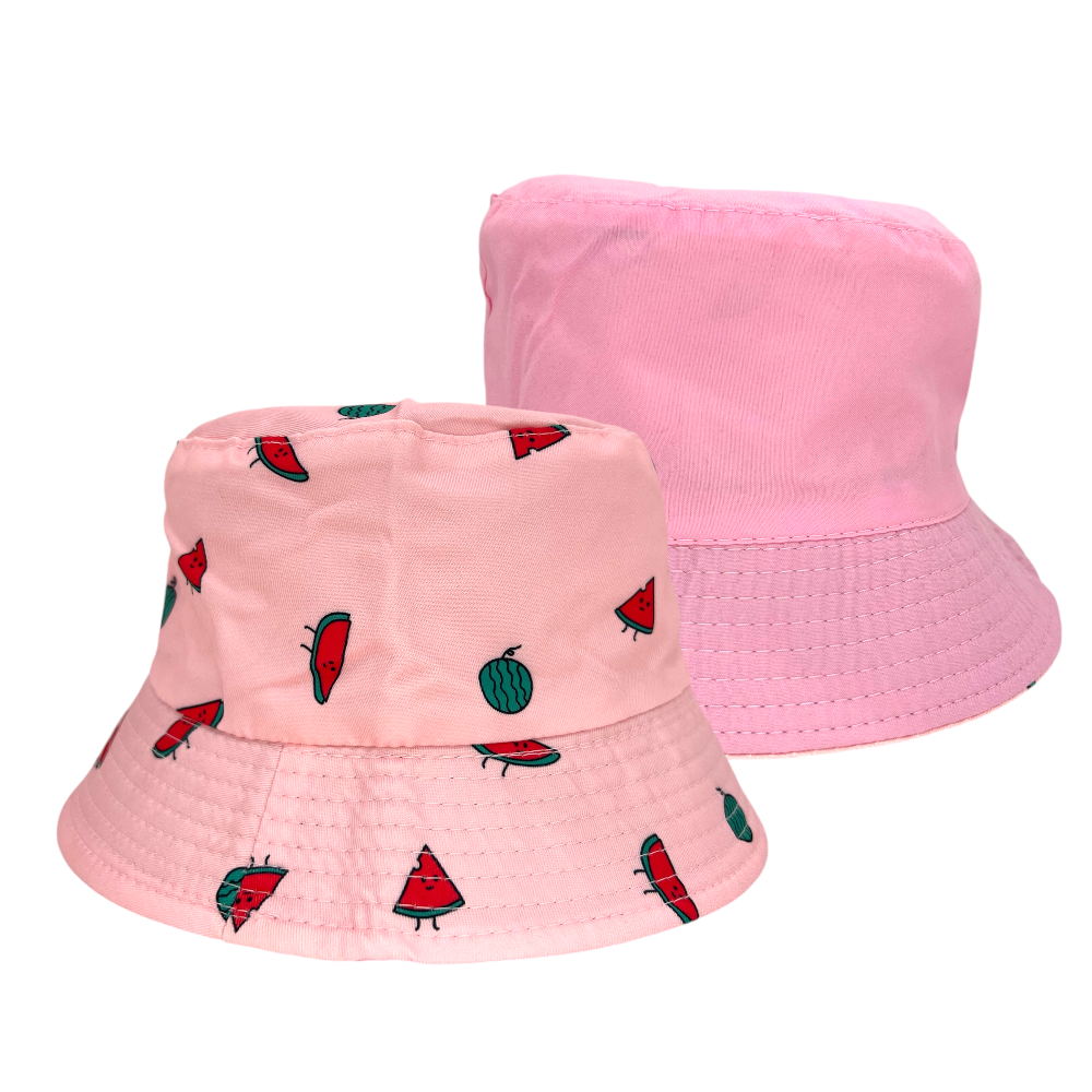 Bucket Hat Gorro Reversible para Niñas - El Baúl de Mamá