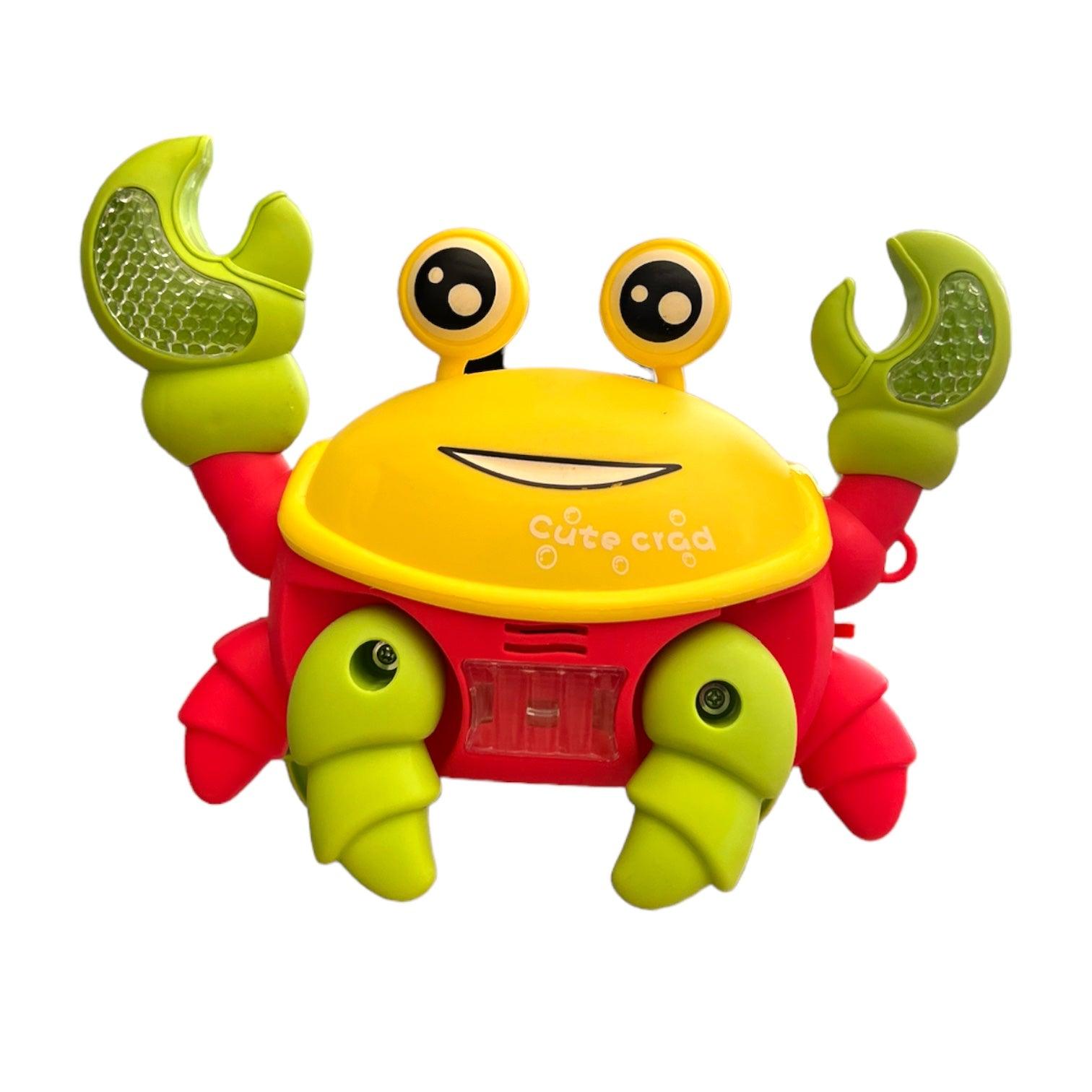Cangrejo Sensorial para bebes - musica y luces - El Baúl de Mamá