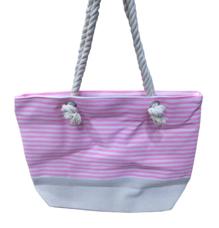 Bolso Playero a Rayas - El Baúl de Mamá