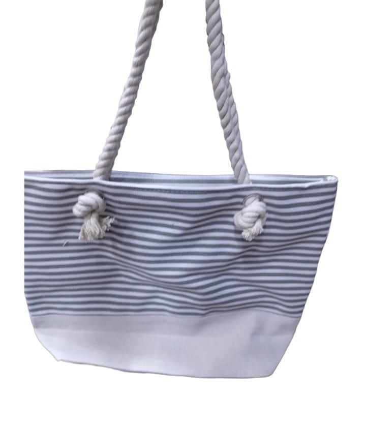 Bolso Playero a Rayas - El Baúl de Mamá