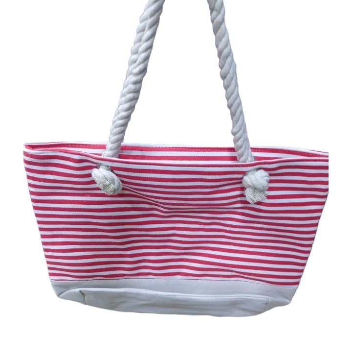 Bolso Playero a Rayas - El Baúl de Mamá