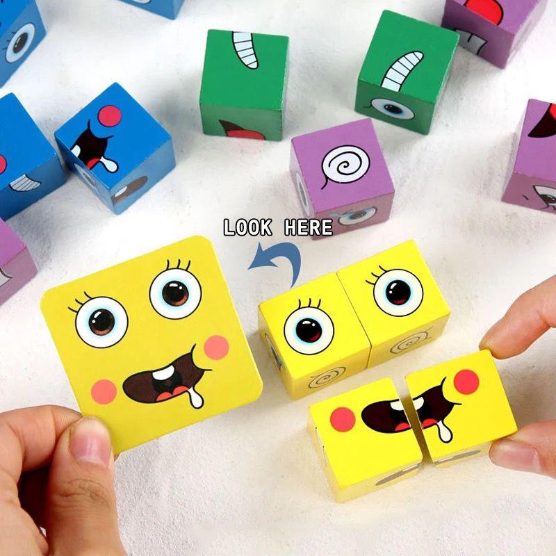Juego de Mesa Rubik's Caras Locas - El Baúl de Mamá