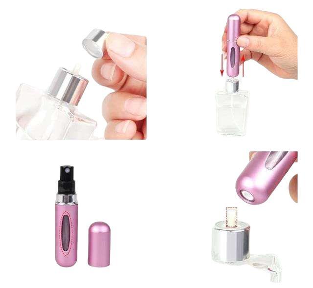 Atomizador Recargable de Perfume - 3 unidades - El Baúl de Mamá