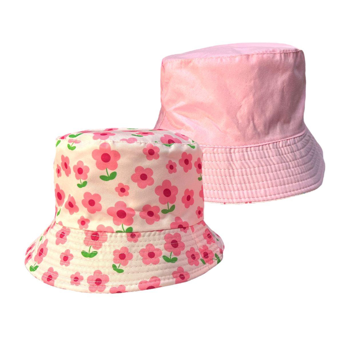 Bucket Hat Gorro Reversible para Niñas - El Baúl de Mamá