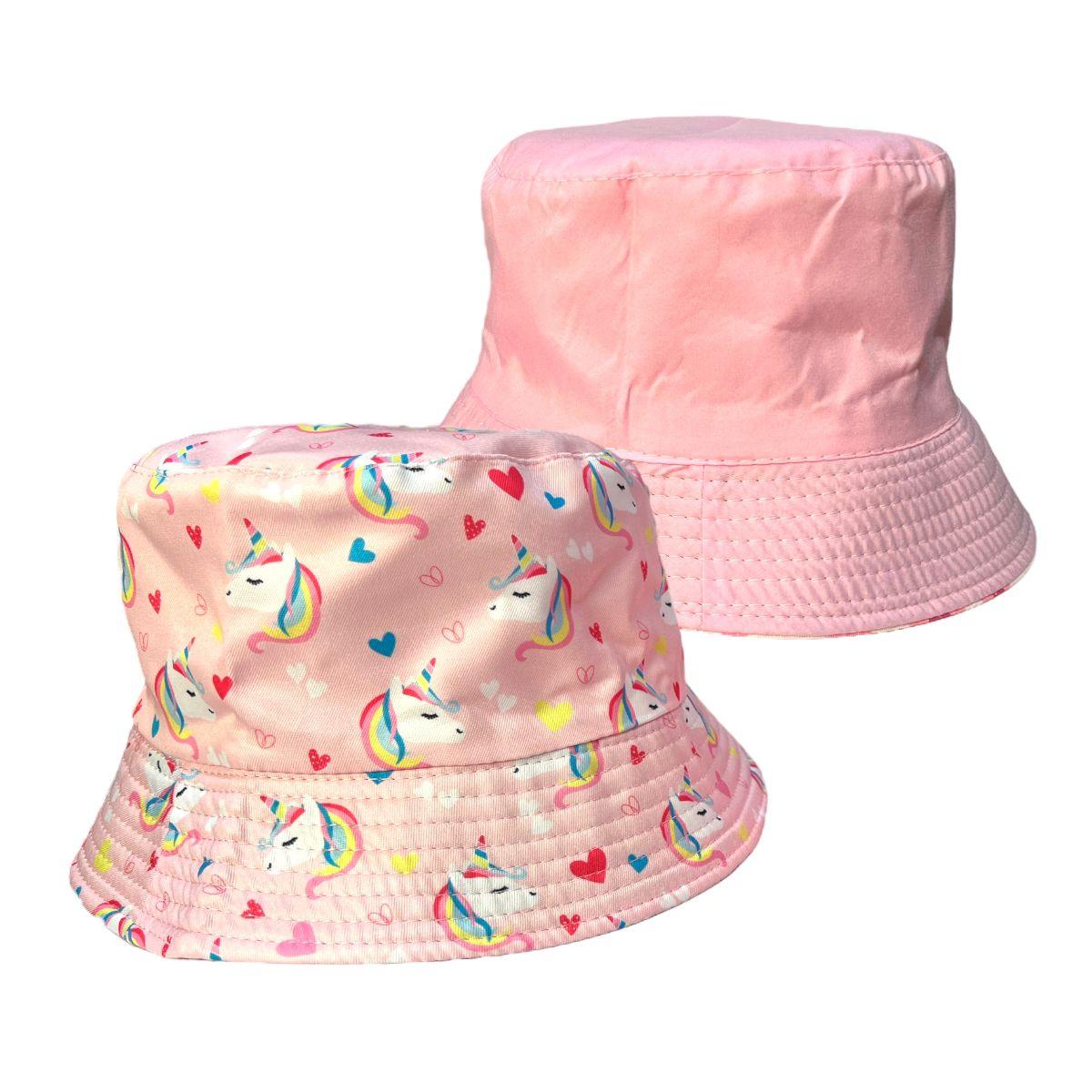 Bucket Hat Gorro Reversible para Niñas - El Baúl de Mamá