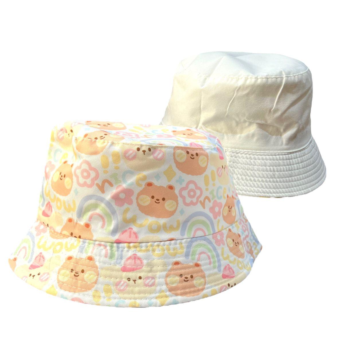 Bucket Hat Gorro Reversible para Niñas - El Baúl de Mamá