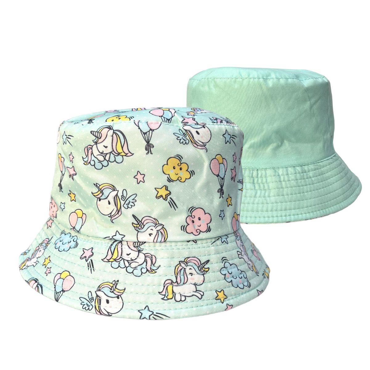 Bucket Hat Gorro Reversible para Niñas - El Baúl de Mamá