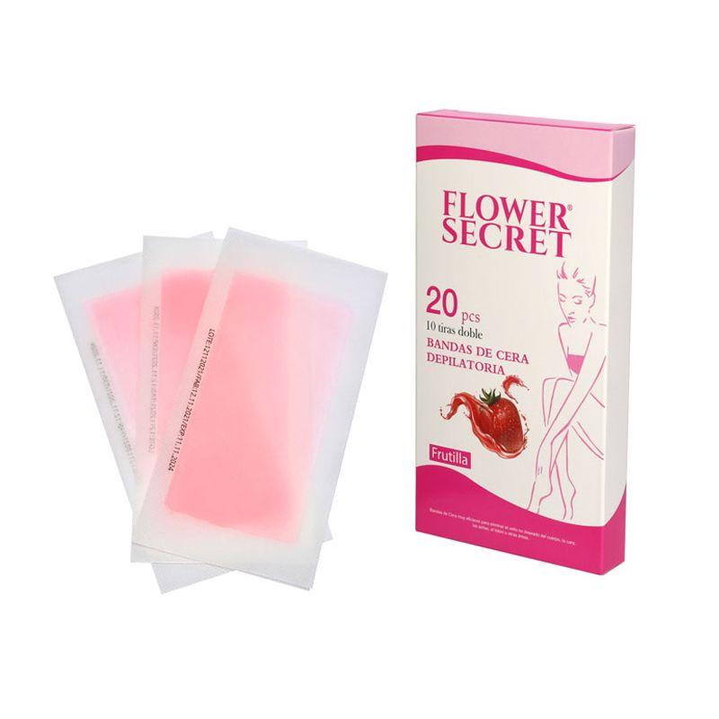 Bandas Depilatorias x 10 Und Flower Secret - El Baúl de Mamá