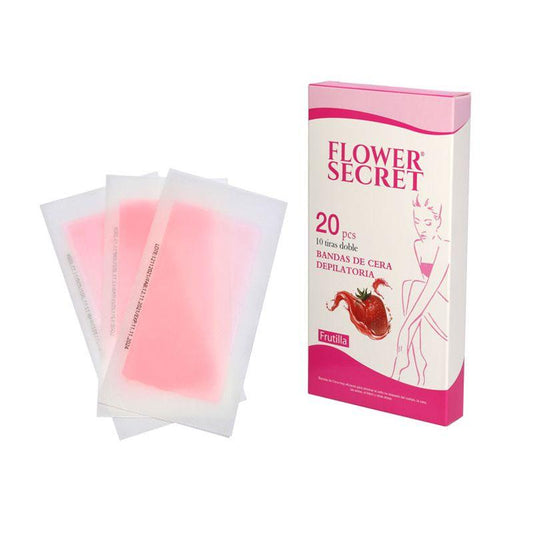Bandas Depilatorias x 10 Und Flower Secret - El Baúl de Mamá