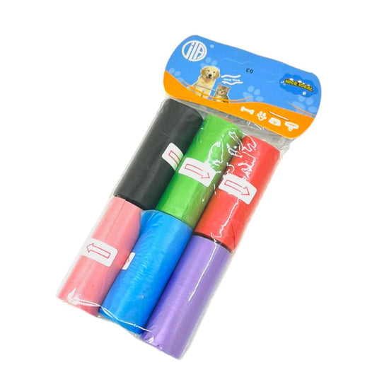Rollo de Bolsas para Heces de Perros Pack x6 - El Baúl de Mamá