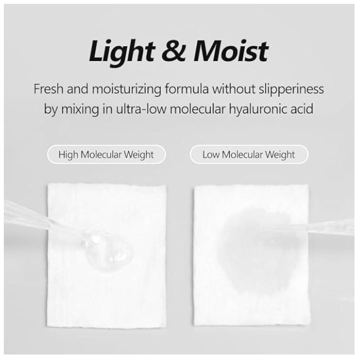 Isntree - Tónico de Ácido Hialurónico Ultra-Low Molecular Hyaluronic Acid Toner 300ml - El Baúl de Mamá