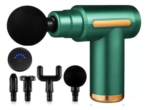 Masajeador muscular en Pistola con cabezales - Main Image