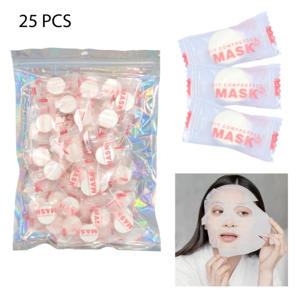 Mascarillas comprimidas x 25 - El Baúl de Mamá