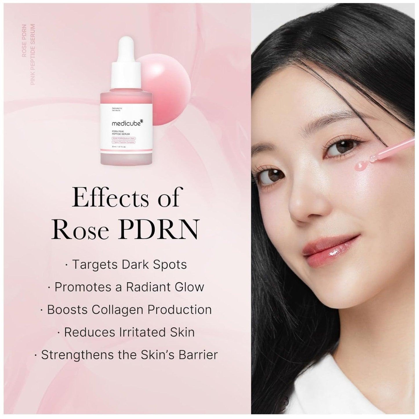 Medicube - PDRN Pink Peptide Serum 30ml - El Baúl de Mamá