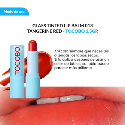 Bálsamo Labial Tocobo 3.5g Glass Tinted Lip Balm - El Baúl de Mamá