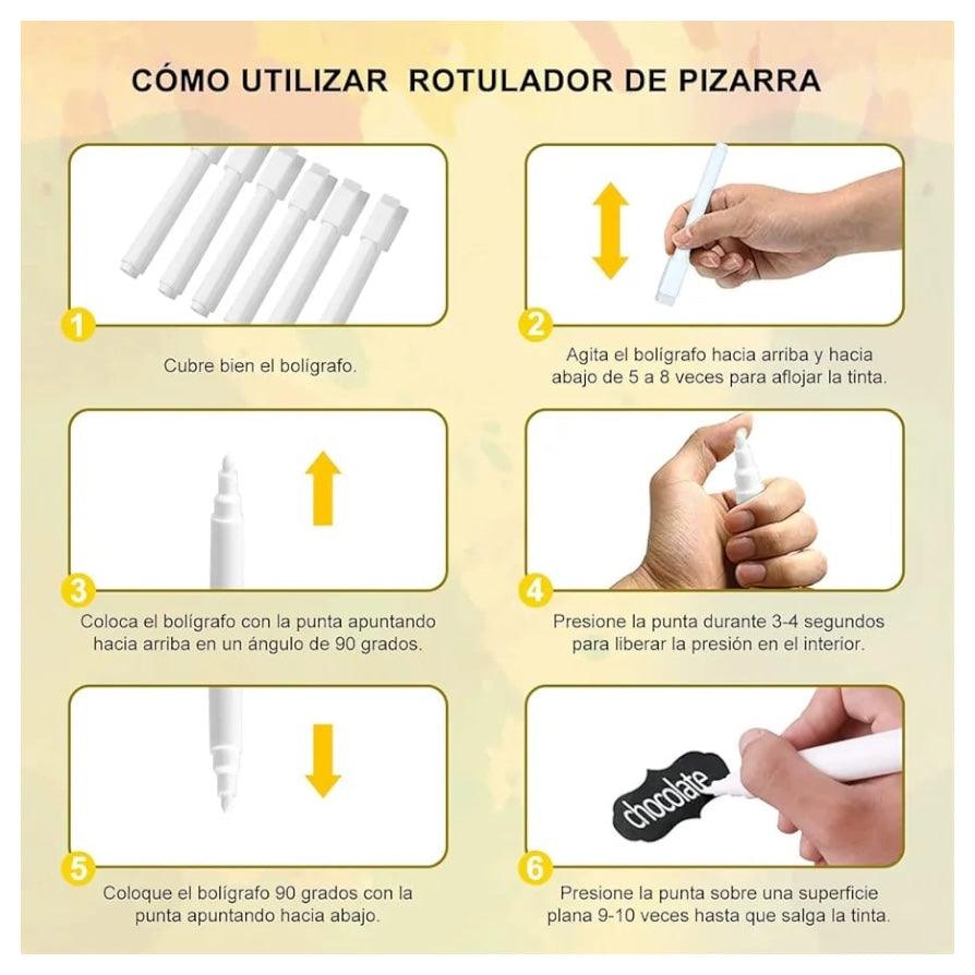 Etiquetas Pizarra Chalkboard x 120 etiquetas - El Baúl de Mamá