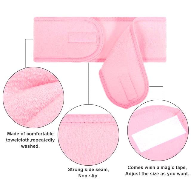 Vincha ajustable para Skincare Color aleatorio - El Baúl de Mamá
