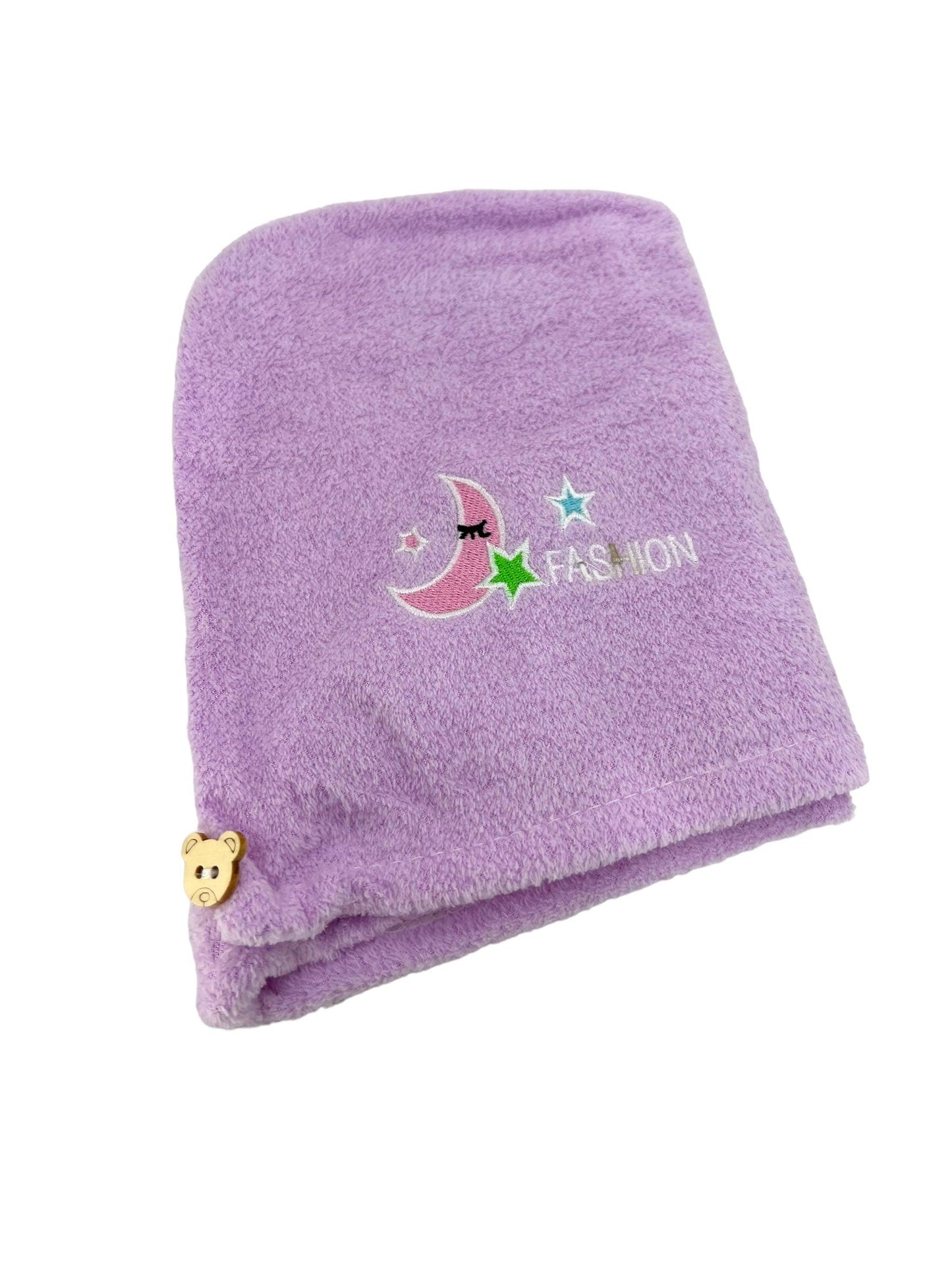 Toalla para el Pelo Microfibra decorada - El Baúl de Mamá