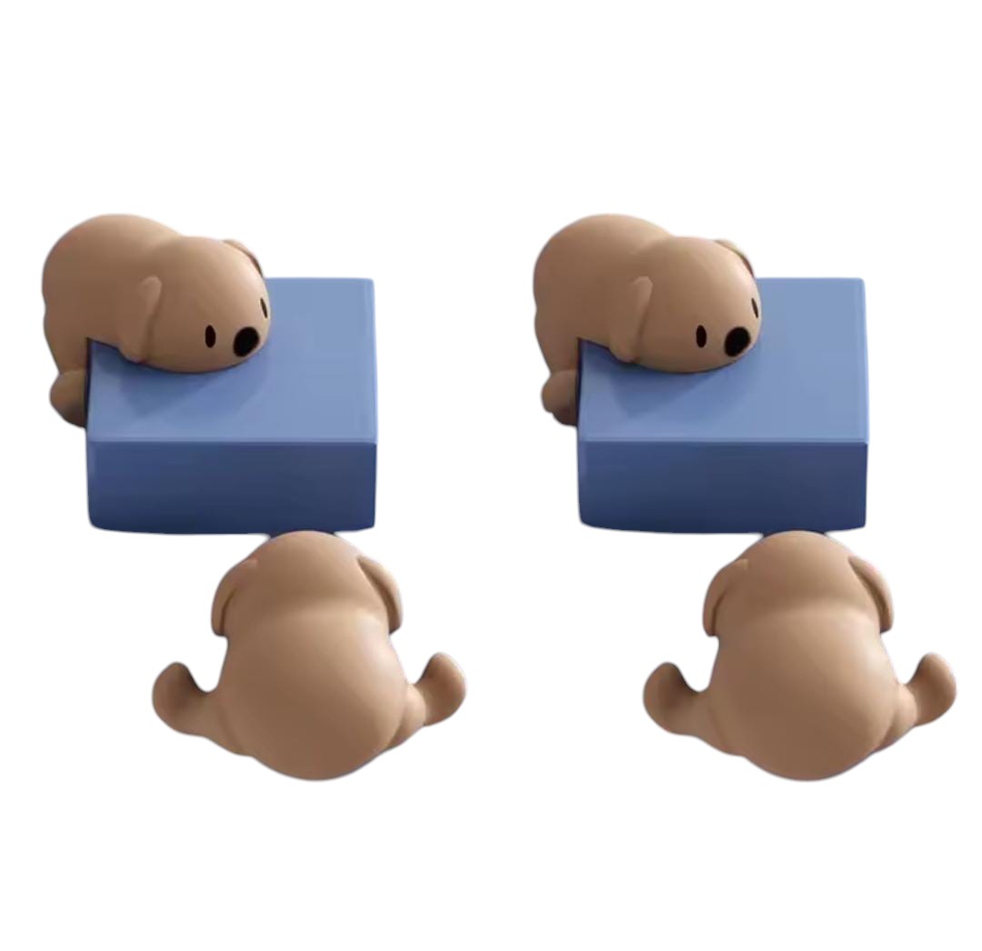 Protector Antigolpes de Esquina para Muebles Dog Nachis Pack 4 Unidades - El Baúl de Mamá