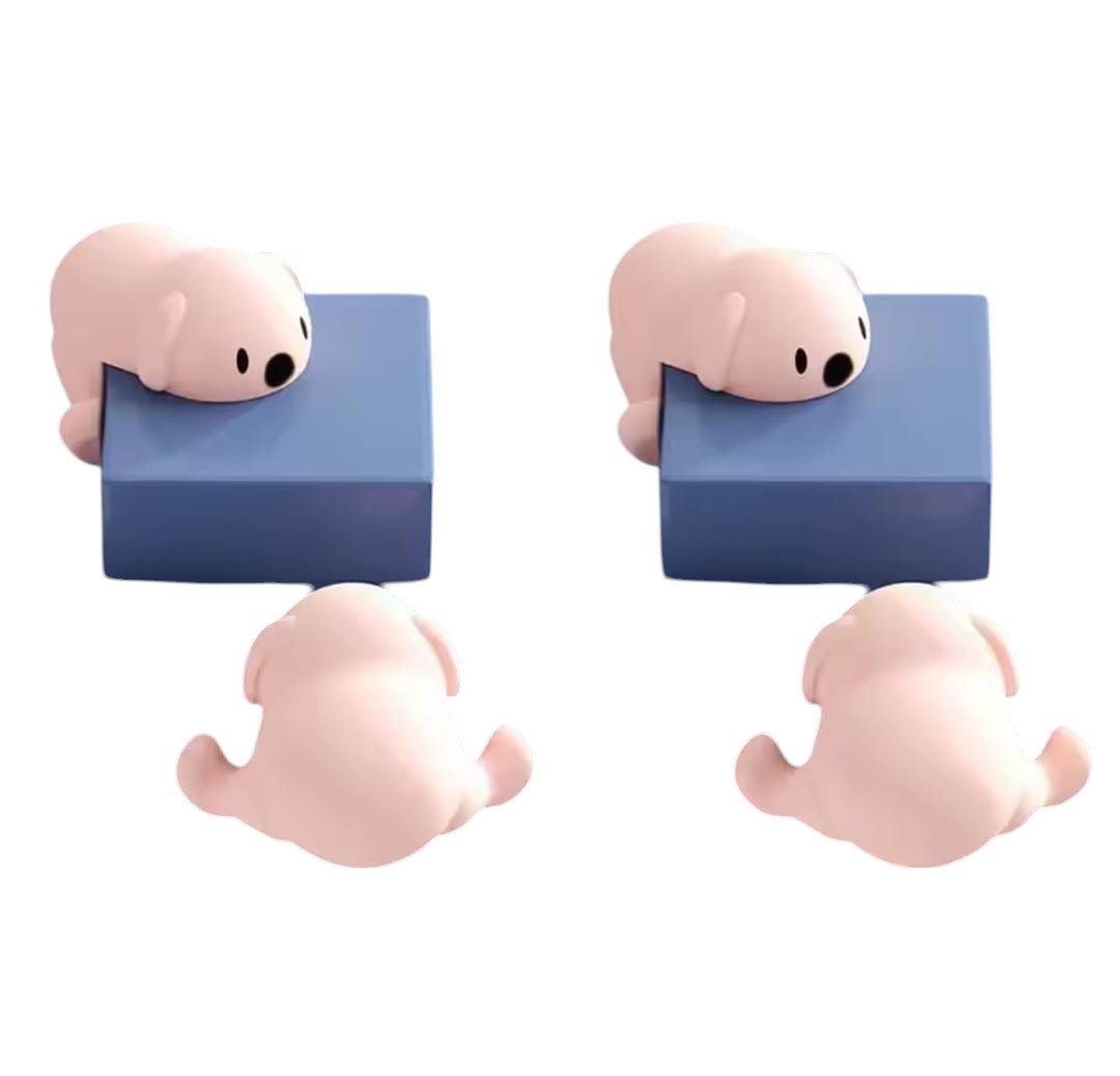 Protector Antigolpes de Esquina para Muebles Dog Nachis Pack 4 Unidades - El Baúl de Mamá