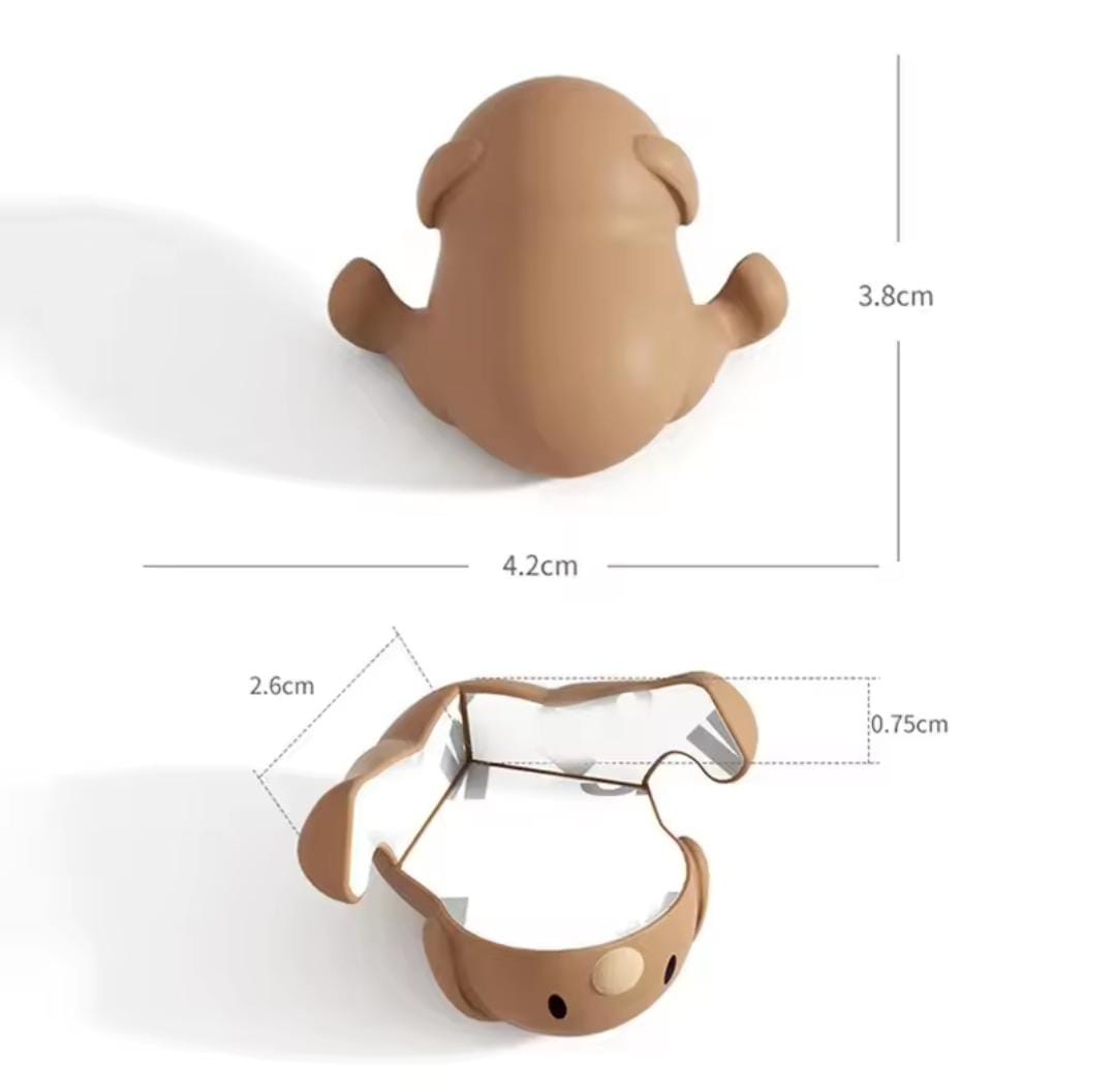 Protector Antigolpes de Esquina para Muebles Dog Nachis Pack 4 Unidades - El Baúl de Mamá