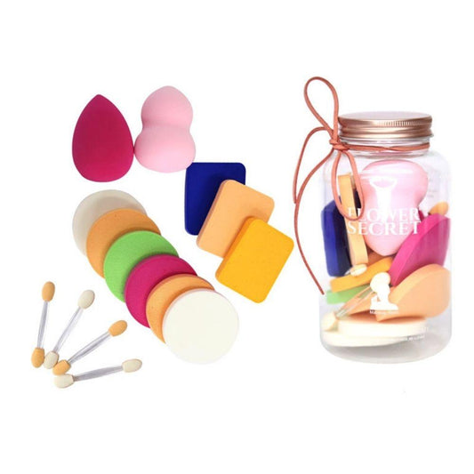Set 15 Blenders para Maquillaje Flower Secret - El Baúl de Mamá
